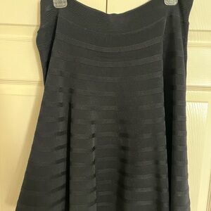 Ivanka Trump Black Flare Skirt